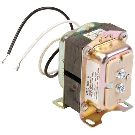 120v to 24vac transformer gang electrical box mount|24 volt transformer attachment.